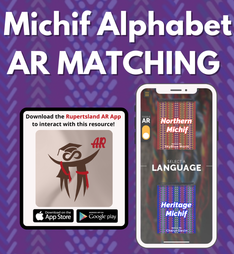Michif Alphabet Matching Game