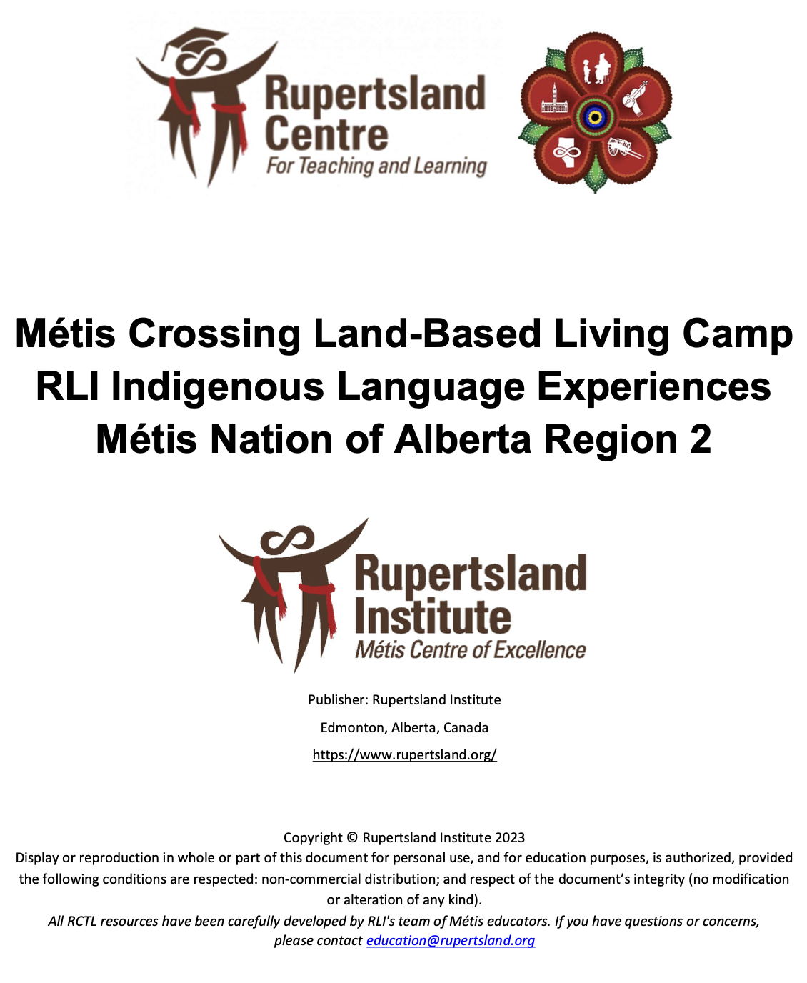 Region 2: Land-Based Learning Camp