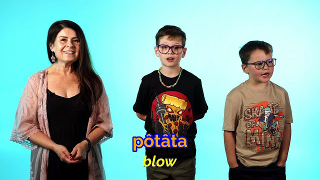 Let's Learn Michif - pôtâta ki mîcôwin